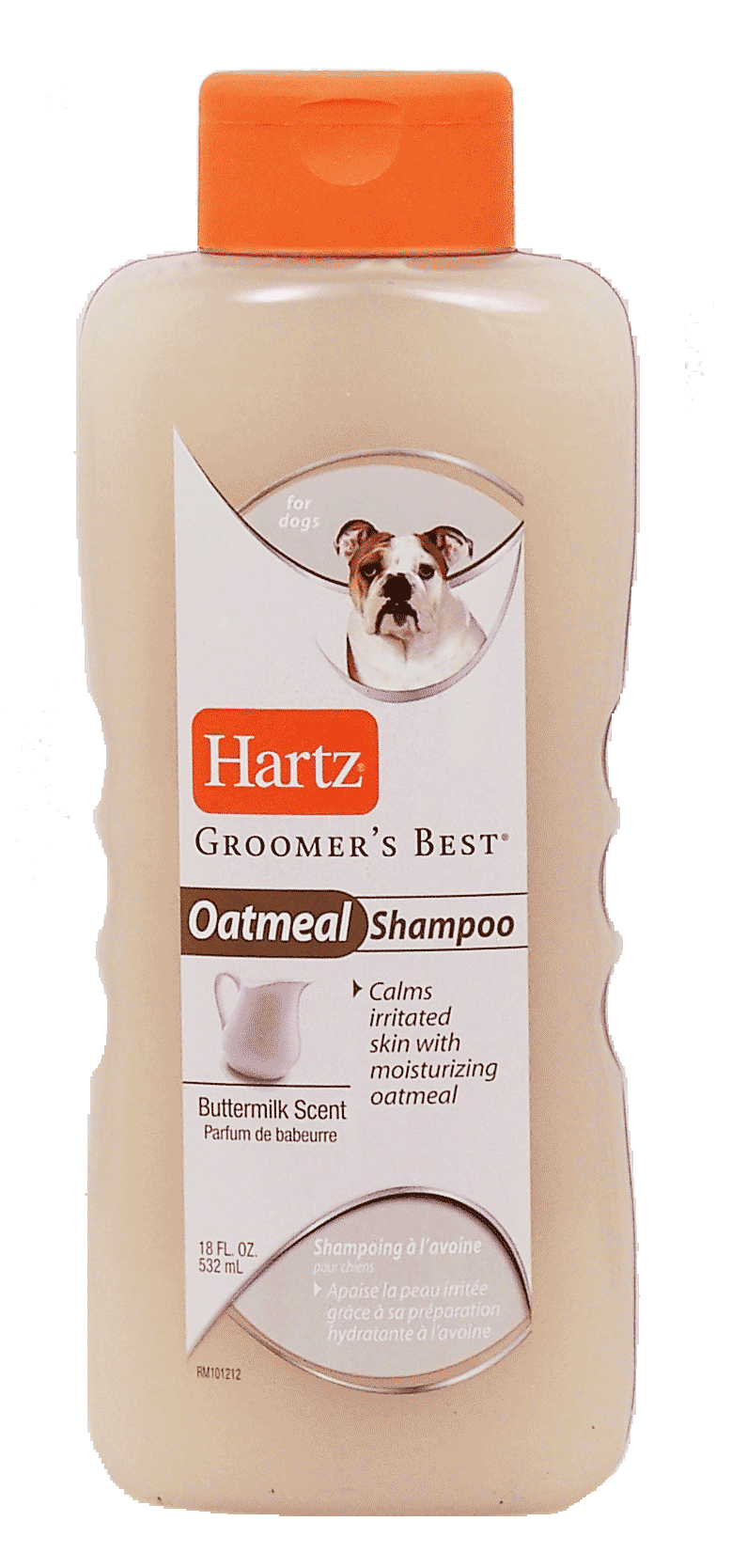 Hartz Groomer's Best oatmeal shampoo, buttermilk scent, calms irritated skin with moisturizing oatmeal Full-Size Picture